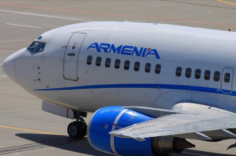 Авиакомпания «Армения» 17 мая планирует выполнить два рейса ...